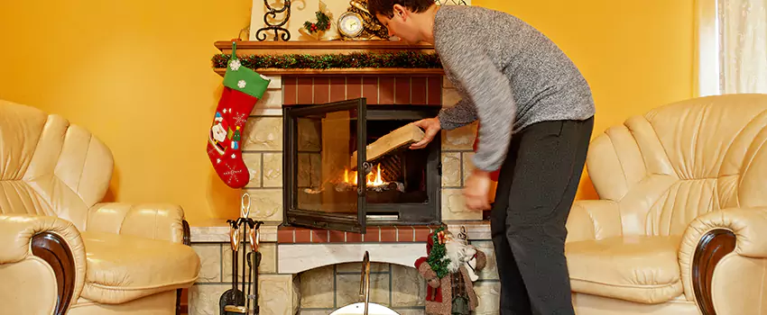 Gas to Wood-Burning Fireplace Conversion Services in Lemoore, California