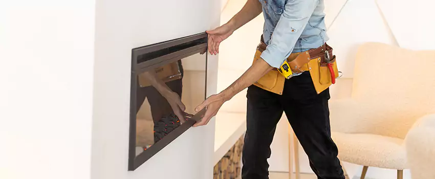 Metal Fireplace Installation in Lemoore, California