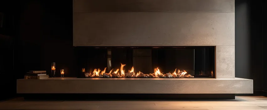 Gas Fireplace Ember Bed Design Services in Lemoore, California