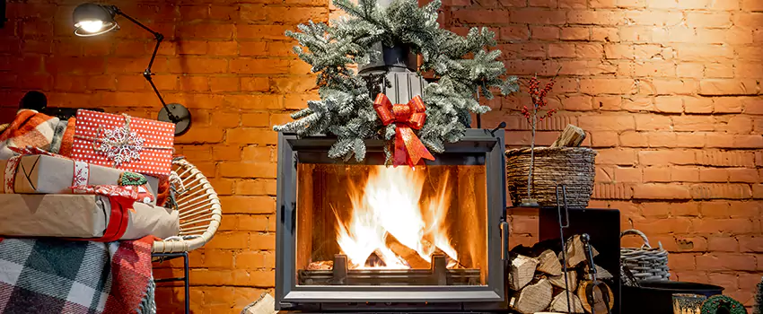 Travis Industries Linear Gas Fireplace Installation in Lemoore, California